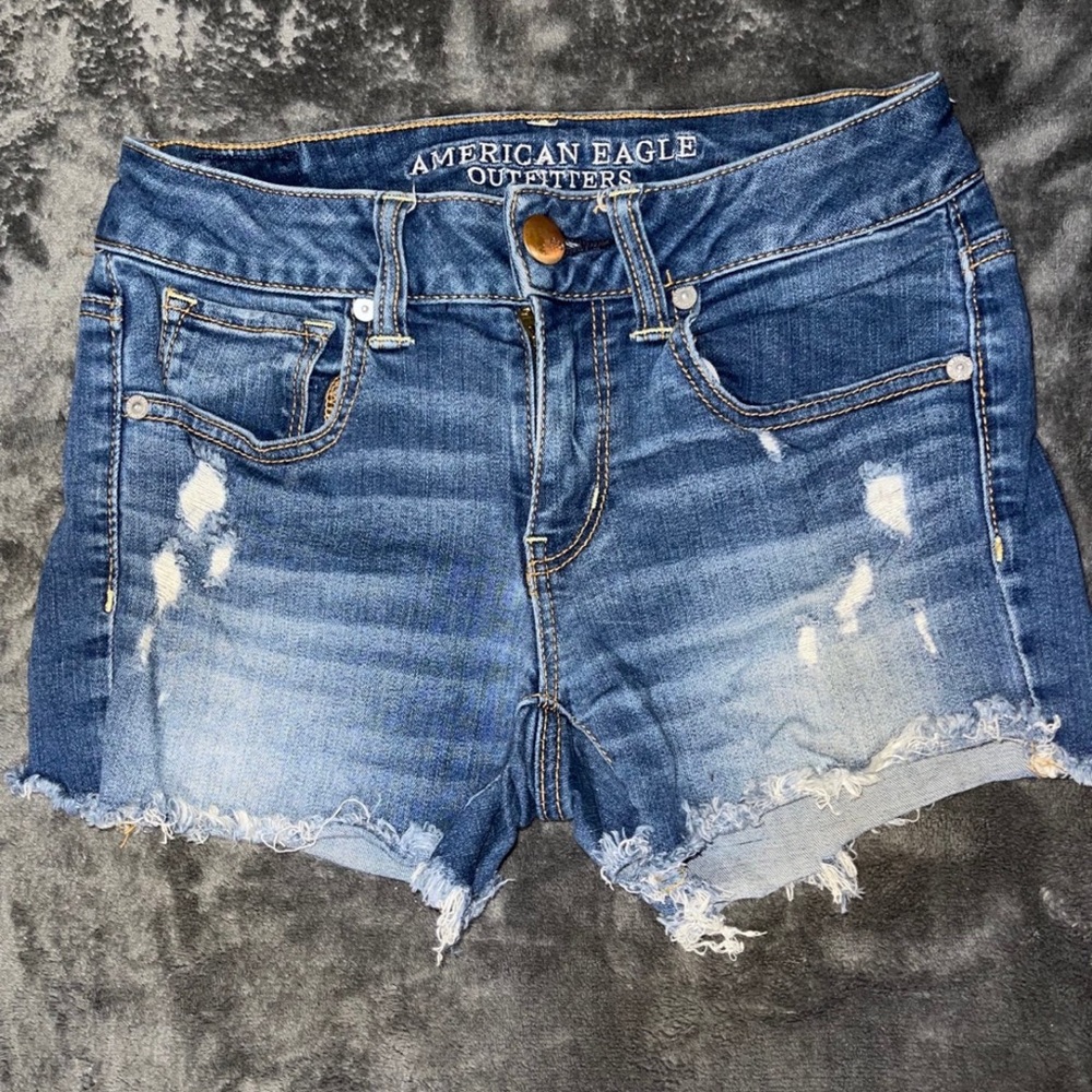American Eagle midi shorts